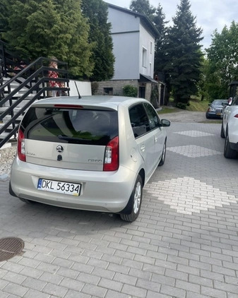 Skoda Citigo cena 27600 przebieg: 74000, rok produkcji 2014 z Kłodzko małe 29